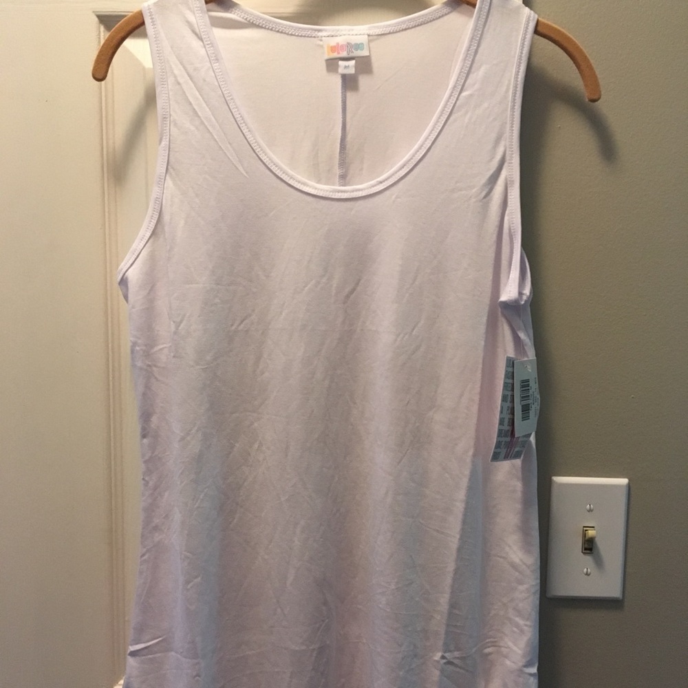 LulaRoe White Tank Top